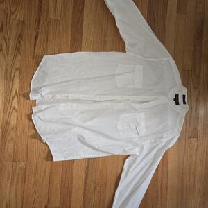 Tasso Elba Men's Crisp White Button Down Shirt